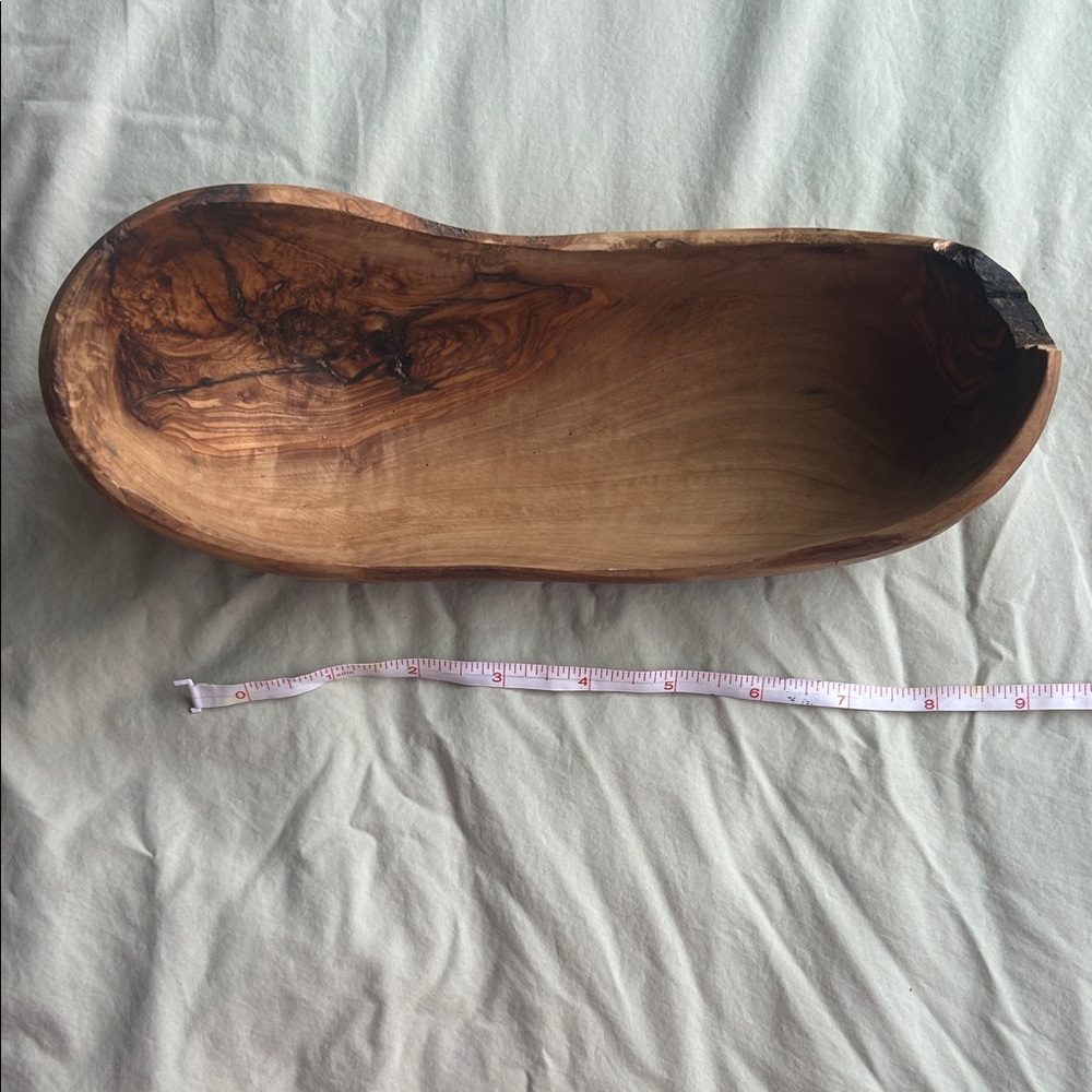 Olive Wood Decorative Bowl